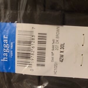 Haggar 42/30 NWT pant